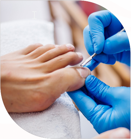 Pedicura tradicional para hombre