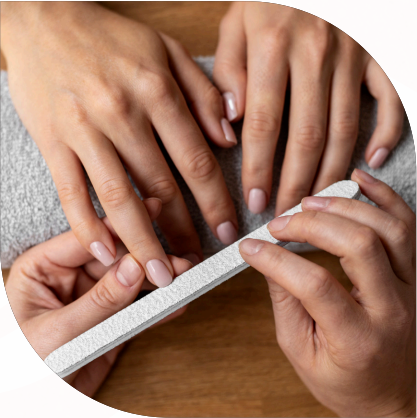 Cambio de Color sobre Set en Gel