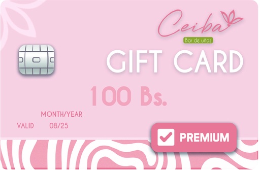 [TR100] Tarjeta de regalo 100Bs.